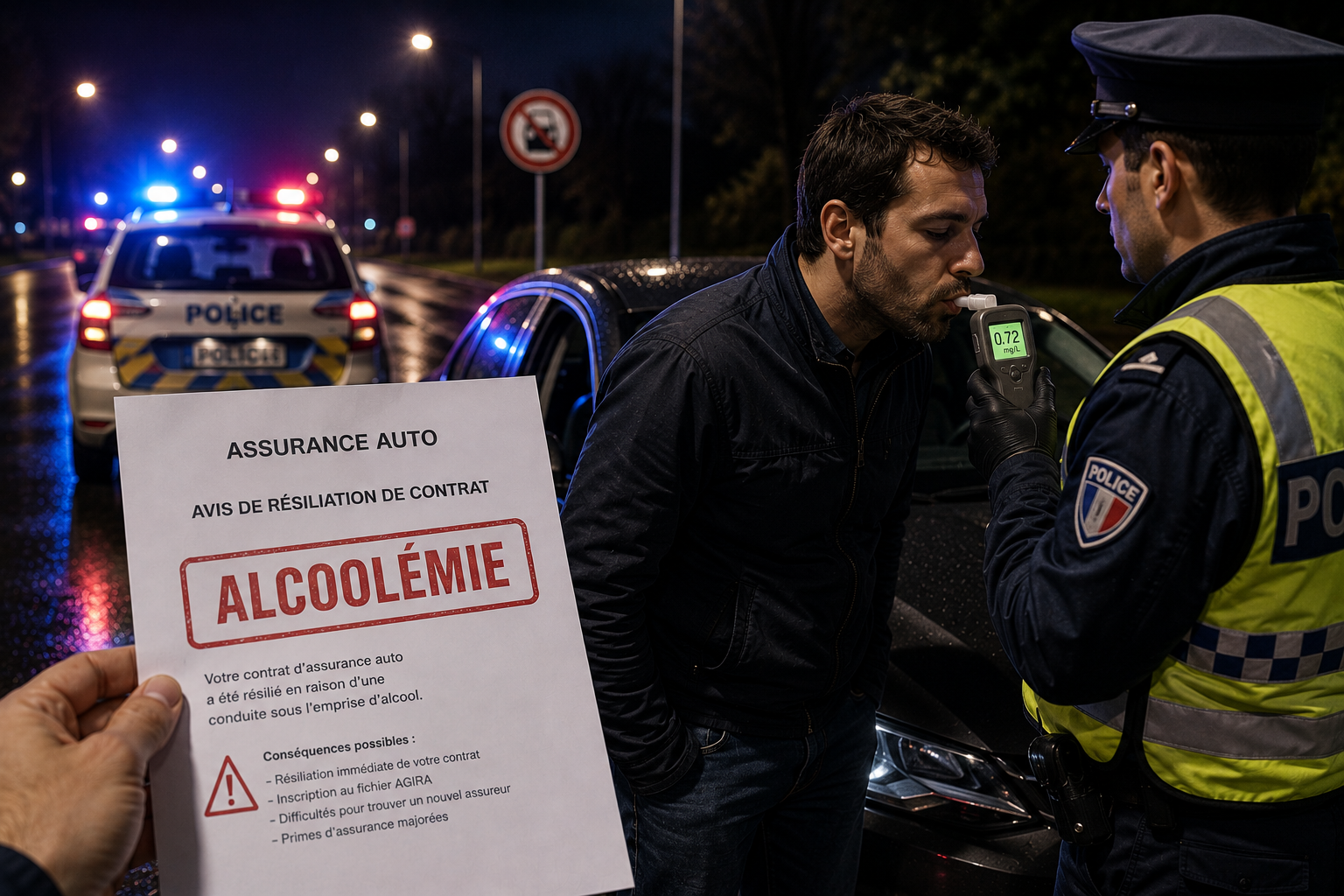 Assurance auto alcoolémie en ligne