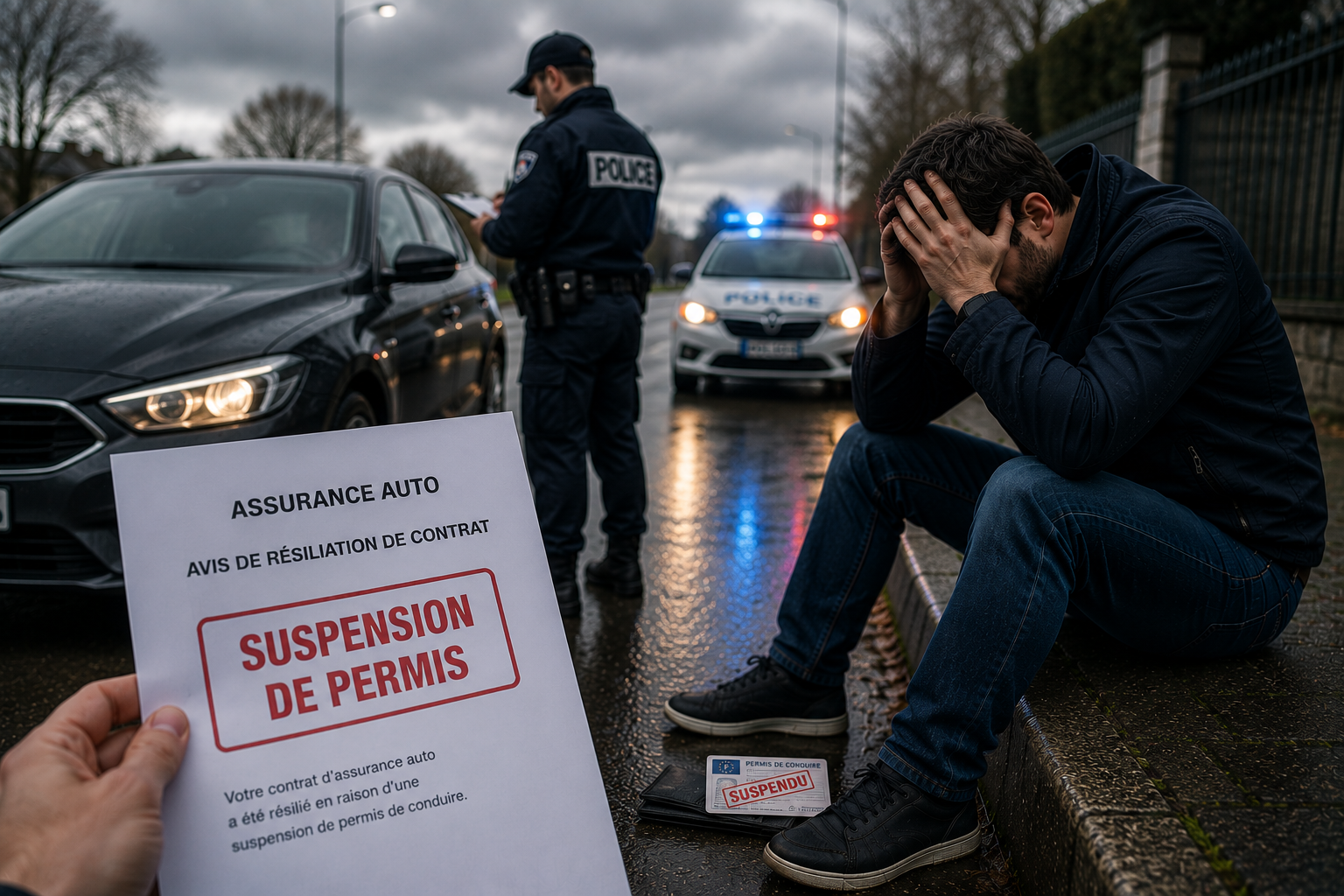 Assurance auto Suspension permis