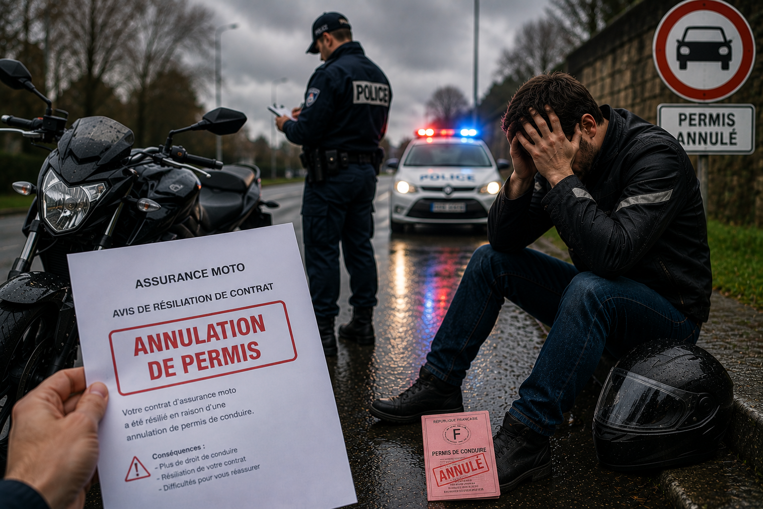 Assurance auto Annulation permis