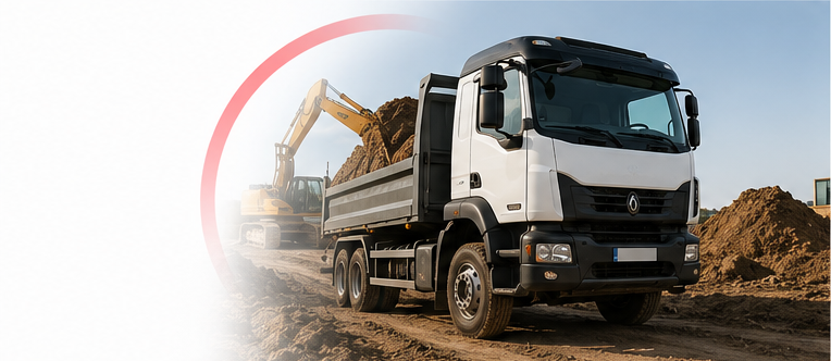 Assurance camion benne, pour les métiers du chantier